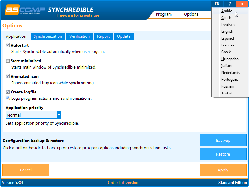  ترجمة برنامج  Synchredible   Synchr12