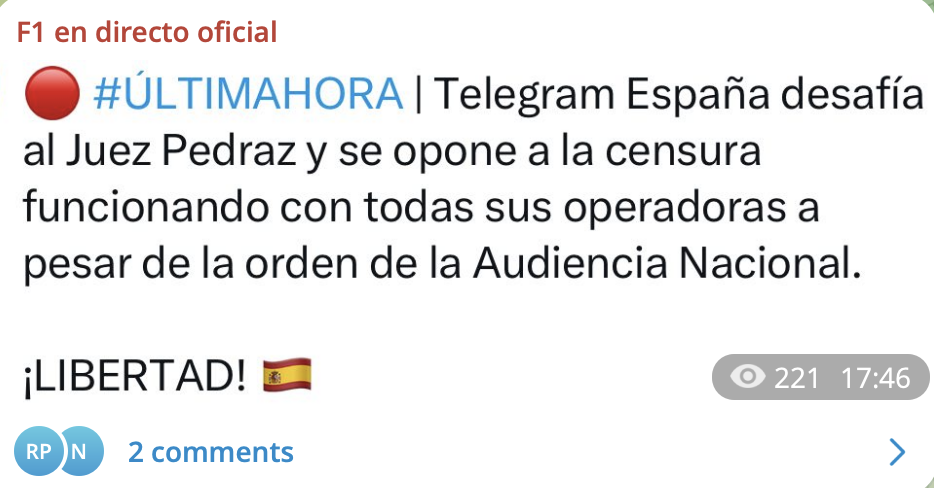 El tópic de Telegram Captur43