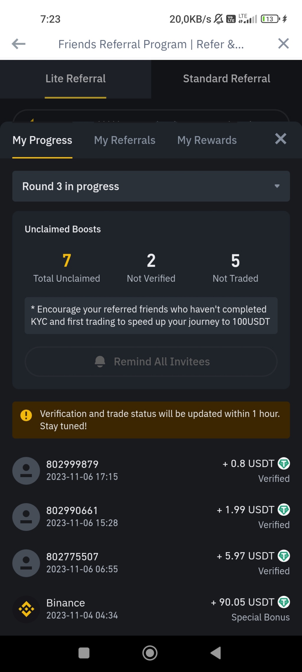 Binance 100USDT w TOKENIE !! (POMOC) Screen22