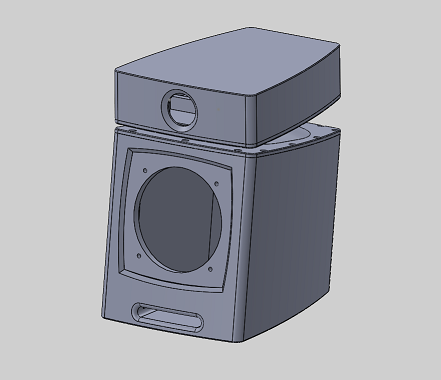 woofer per diffusori stampati in 3D Cattur15