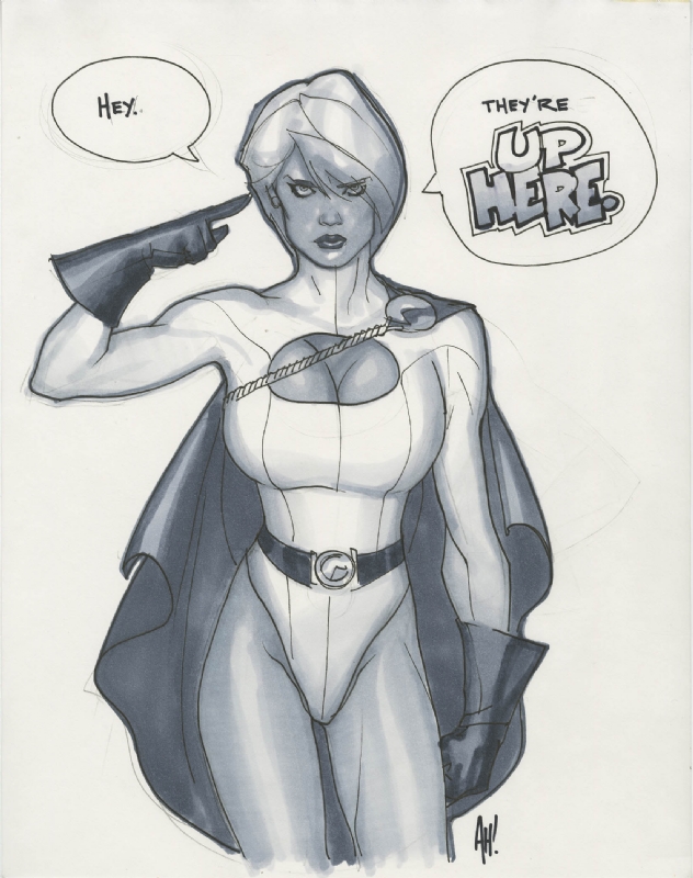 Powergirl,¿personaje subvalorado en DC Universe?: Qezrza10