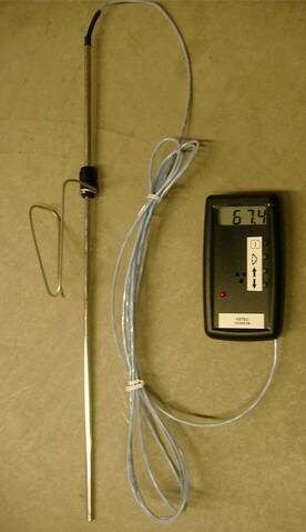 Thermometre electronique pour le sirop