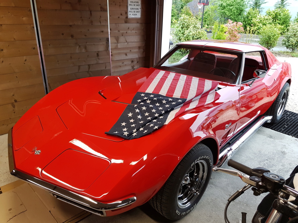 Restauration totale CHEVROLET CORVETTE STINGRAY 1972 Chris 20170514