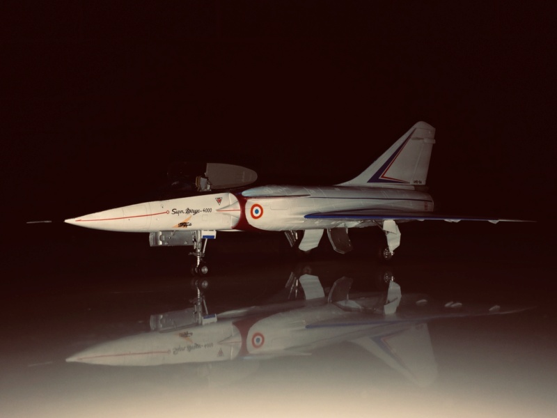 Super Mirage 4000 - Salon du Bourget 1981 - kit Modelsvit Img_0813