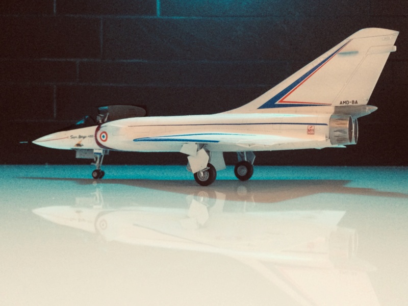 Super Mirage 4000 - Salon du Bourget 1981 - kit Modelsvit Img_0815