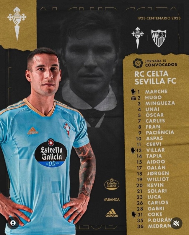 2022-2023 | 15ª Jornada |  R.C. Celta 1-1 Sevilla CF  - Página 3 Scree150