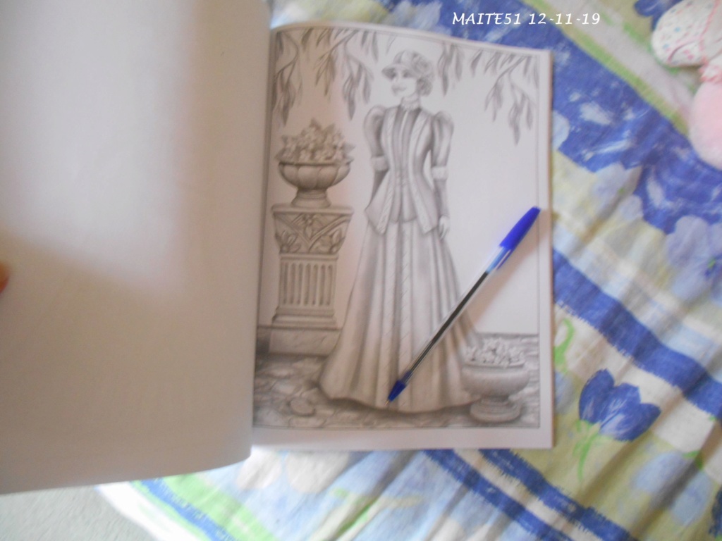 Victorian Coloring Book grayscale de Alena Lazareva Album_28