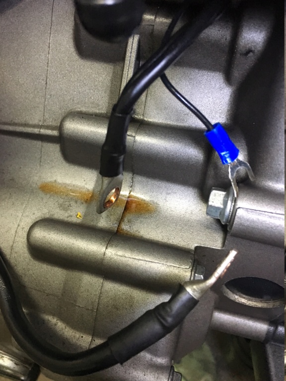 oil leak from gearbox nut Img_5211