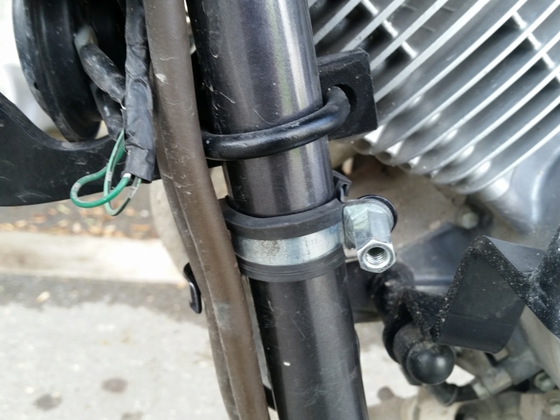 [TUTO] Installation sabot moteur Honda Varadero 125 20190319