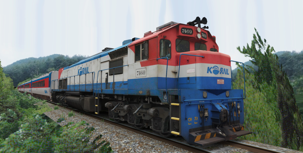 EMD GT26CW-2, KORAIL locomotive series 7400 Elel1010