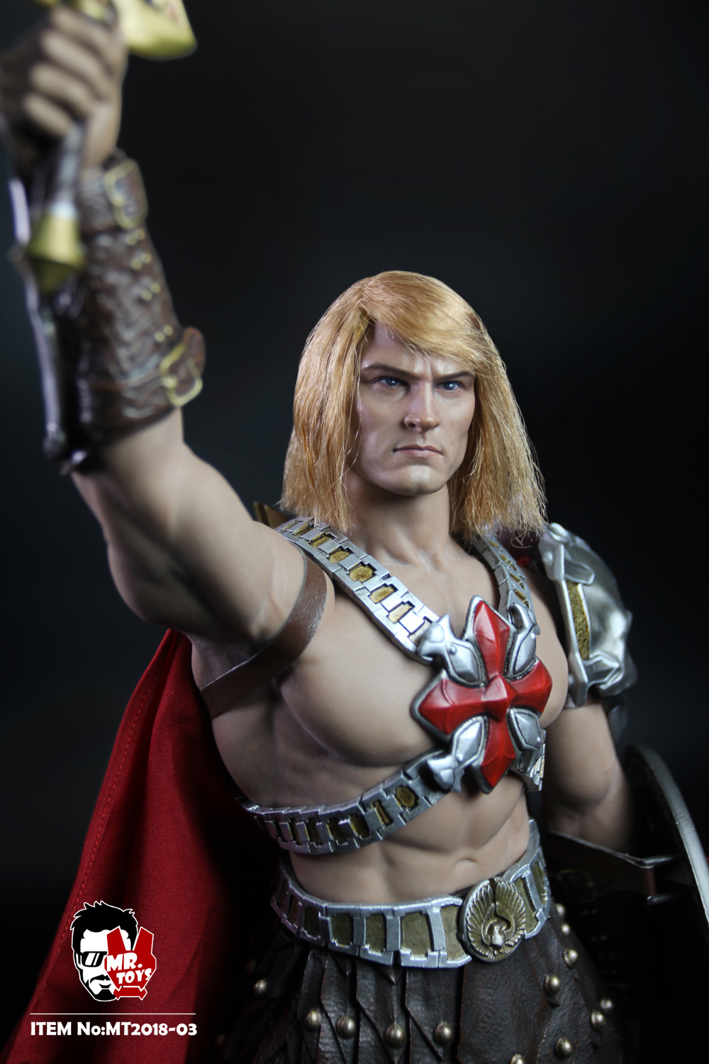 NEW PRODUCT Mr. Toys MT2018 03 1 6 He Man head carving costume set