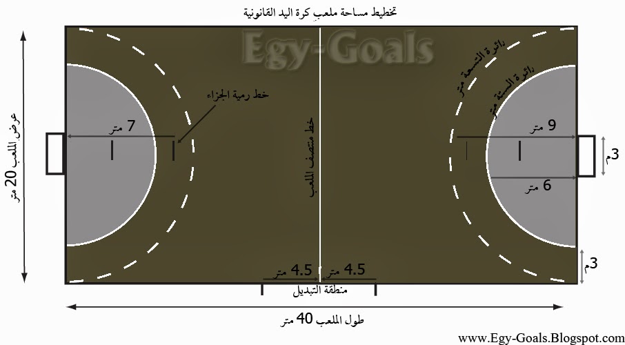 مكان لعب كرة اليد Aoo-aa10