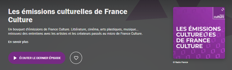 Le nouveau site de France Culture, depuis 2016 - Page 11 1358