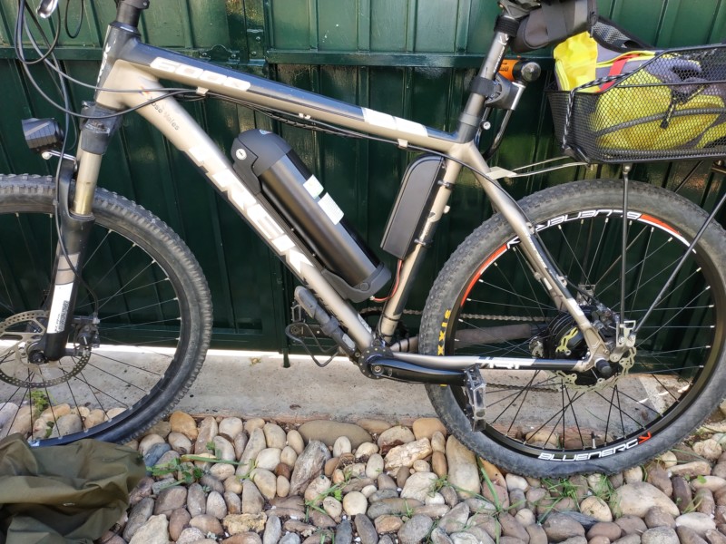 Electrificar bicicleta Trek 6000 (año 2012). 20190312