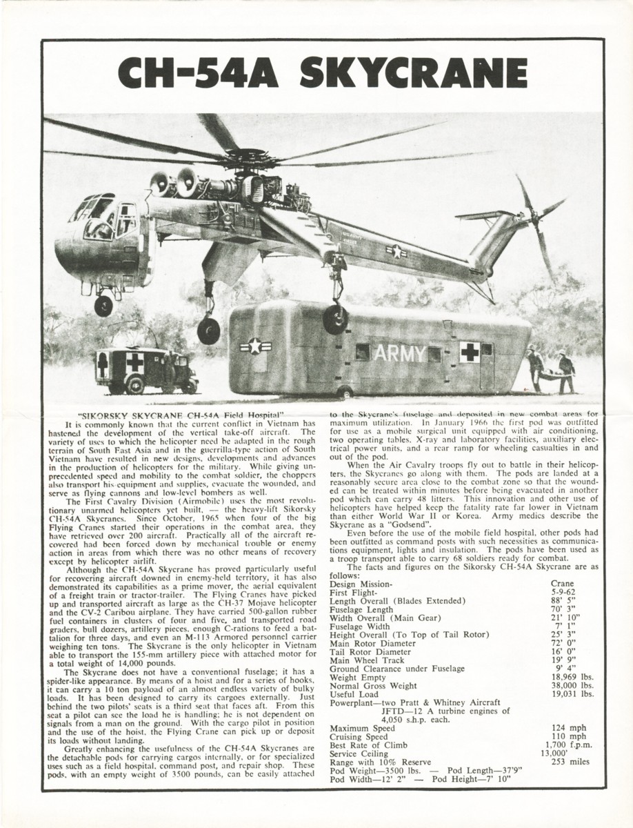 [AURORA] SIKORSKY CH-54A SKYCRANE 1/72ème Réf 499 Ch-54a19