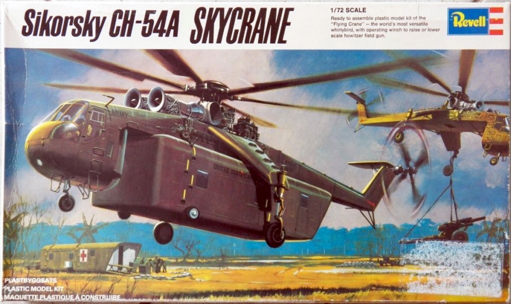 [REVELL] SIKORSKY CH-54A SKYCRANE 1/72ème Réf H-258 Ch-54a24