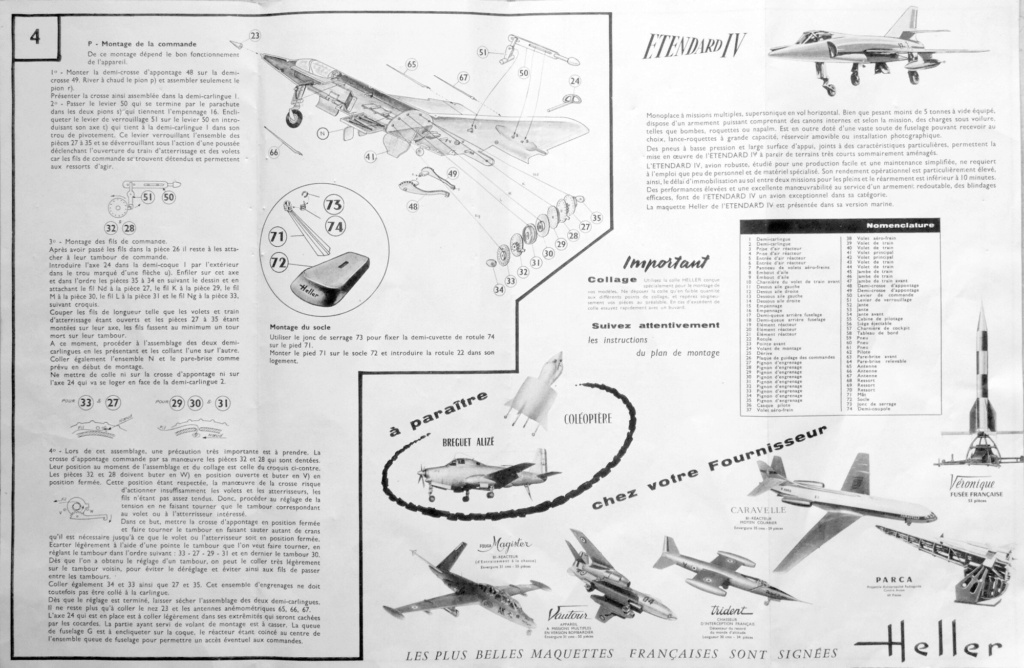 Dassault Étendard IVhttps://heller-forever.forumactif.com/t15846-dassault-etendard-iv-1959-1-50eme-ref-l500?highlight=Dassault IV - DASSAULT ETENDARD IV 1959 1/50ème Réf RL974 Dassau74