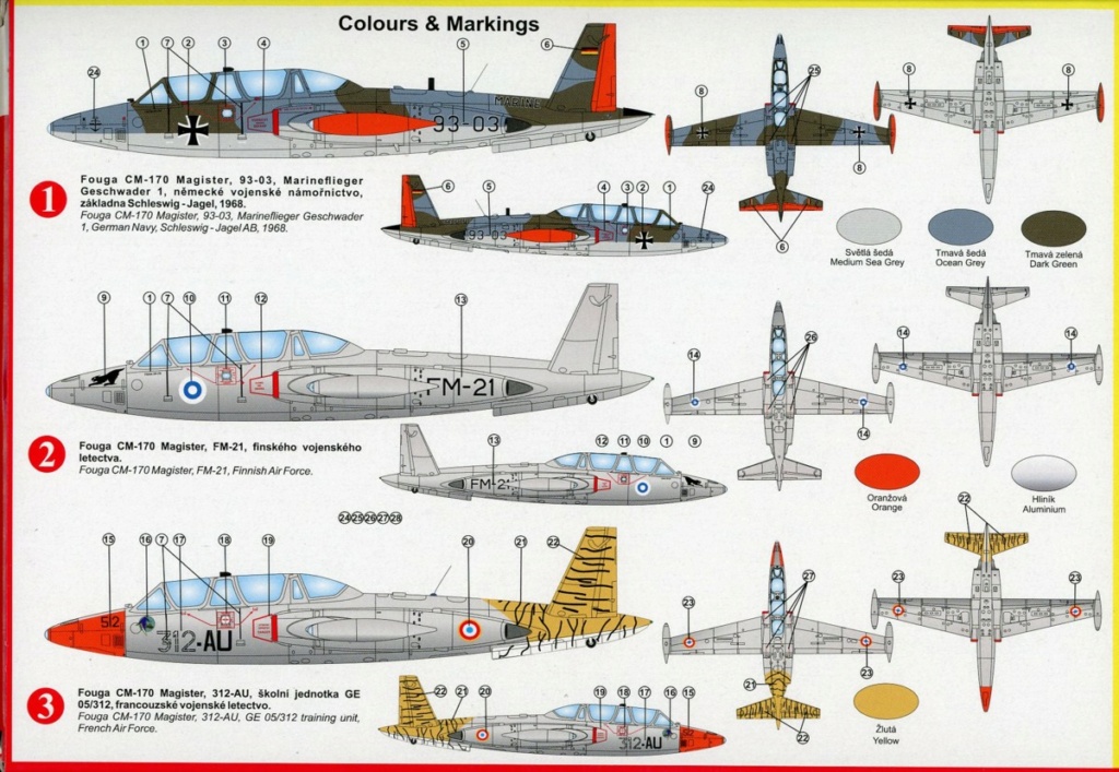 [KP/Az Model] Fouga CM-170 Magister Fouga-19