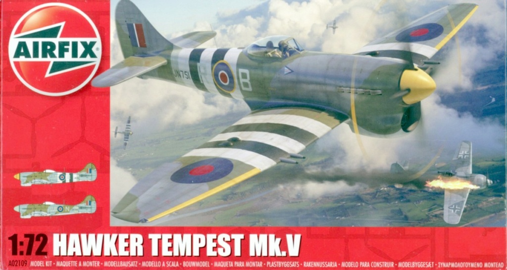 [AIRFIX] HAWKER TEMPEST Mk V 1/72ème Réf A02109 Hawker20