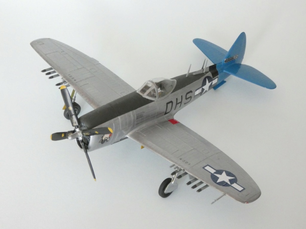 Republic P-47N-1 Thunderbolt, Lindberg, 1/48, 1952 (VINTAGE) Republ36