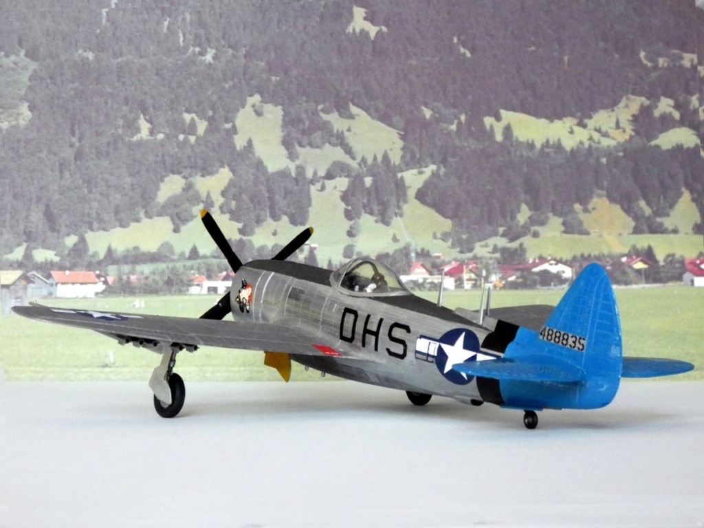 Republic P-47N-1 Thunderbolt, Lindberg, 1/48, 1952 (VINTAGE) Republ43