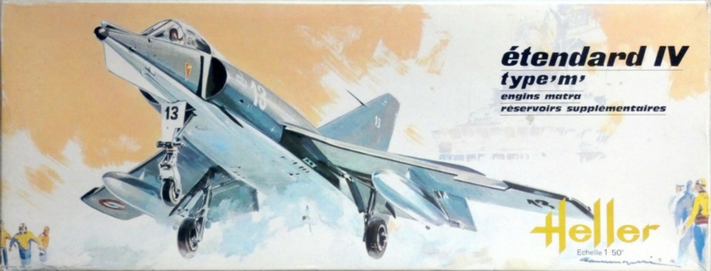 DASSAULT ETENDARD IV M 1/50ème Réf Réf L500 Zotend11