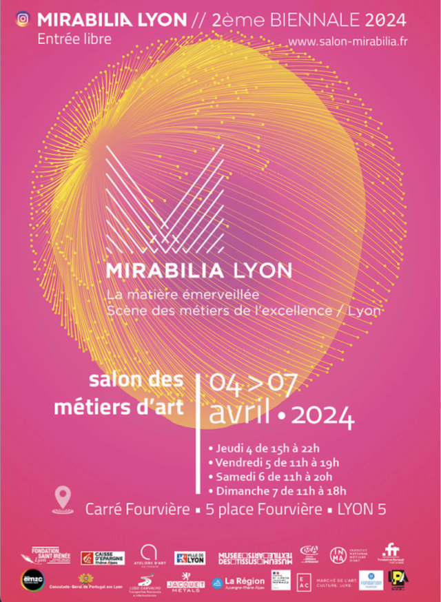 Art - Mirabilia Lyon - Biennale des Métiers d'Art 2024  Mirabe10