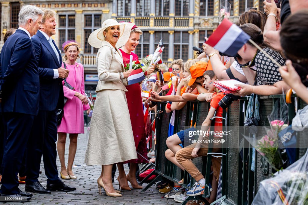 VISITAS DE ESTADO A BÉLGICA O DE BÉLGICA Gett2765