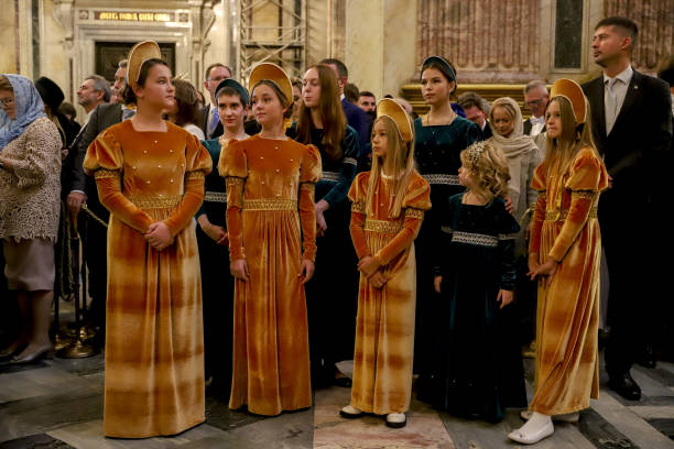 BODA DE JORGE DE RUSIA Y REBECCA BETTARINI Getty596