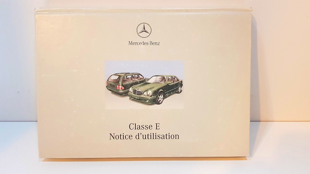A vendre : Notice d'utilisation Mercedes Classe E W210  20220210