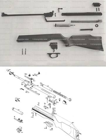 Pistolet à plomb Franchi center - Pistolets à air comprimé (10324807)