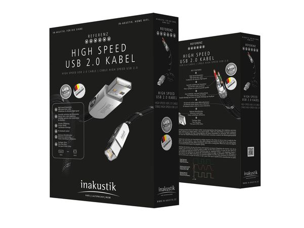 Inakustik Reference High Speed Usb 2.0 A to B Cable (1.5meter) Csm_0017
