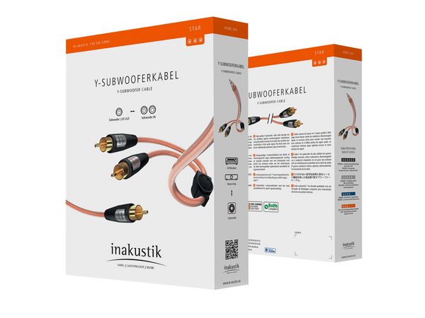 Inakustik Star Stereo Subwoofer Cable (5meter) Csm_0059