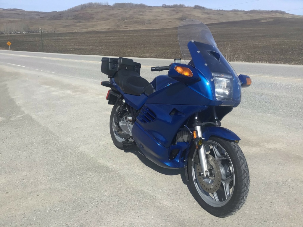 1985 K100RS with K1100RS fairings. 310