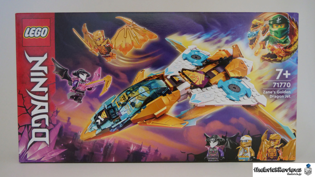 TheBrickReview: LEGO Ninjago Zane's Golden Dragon Jet Box_fr10