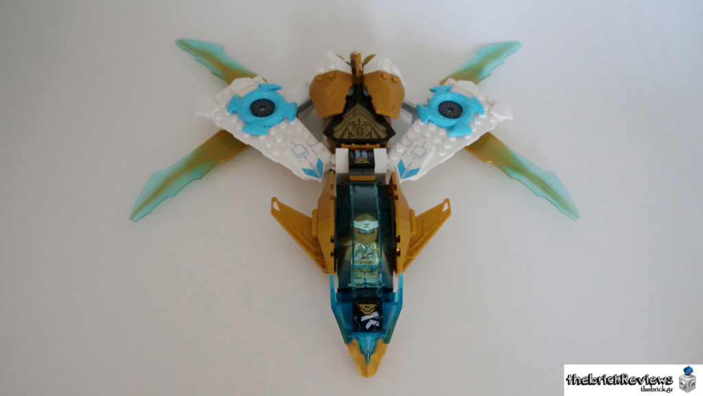 TheBrickReview: LEGO Ninjago Zane's Golden Dragon Jet Dragon10