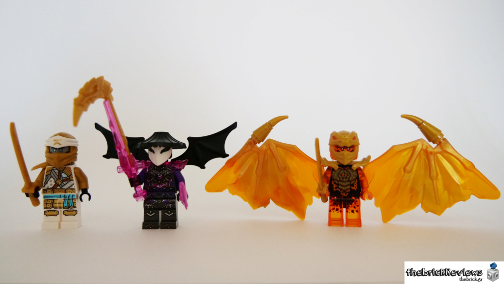 TheBrickReview: LEGO Ninjago Zane's Golden Dragon Jet Figure10