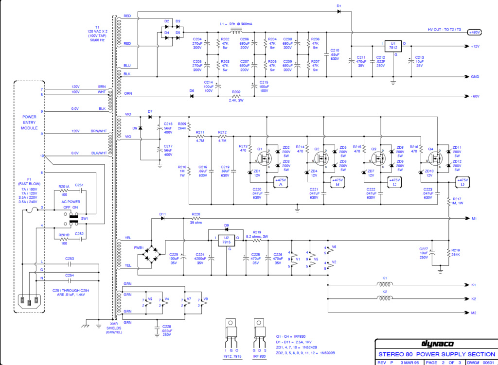 Panor / Dynaco ST80 - distortion one channel at higher volumes Screen11