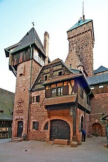 => Alsace Département 67/68 - Le Château du Haut-Koenigsbourg et  Légendes du lieu. Image987