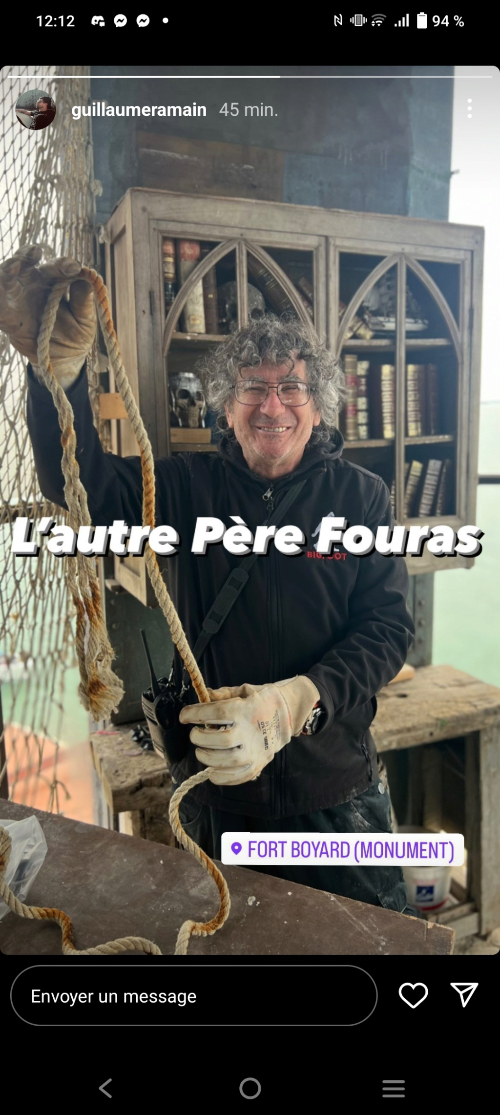 Photos des tournages Fort Boyard 2023 (production + candidats) - Page 9 Screen24