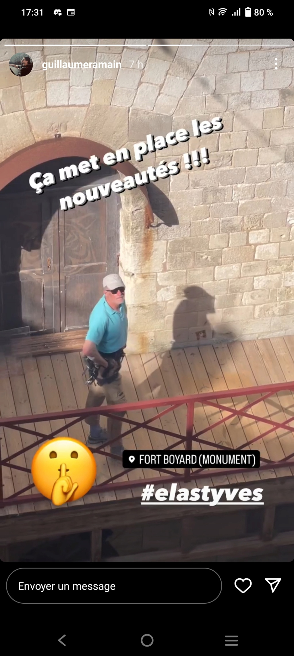 Photos des tournages Fort Boyard 2023 (production + candidats) - Page 11 Screen28
