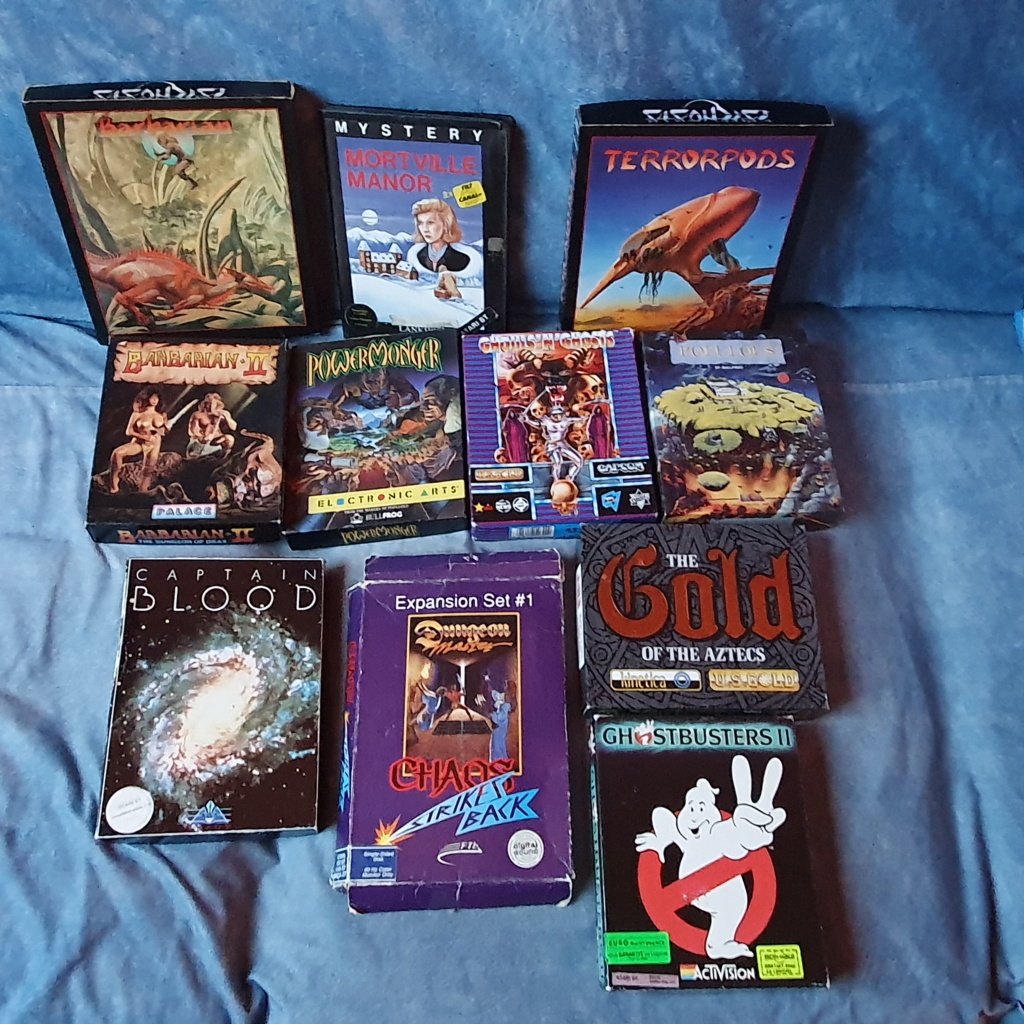 Collection Morkalavin - Big box PC/ Atari ST /Amiga 20220934