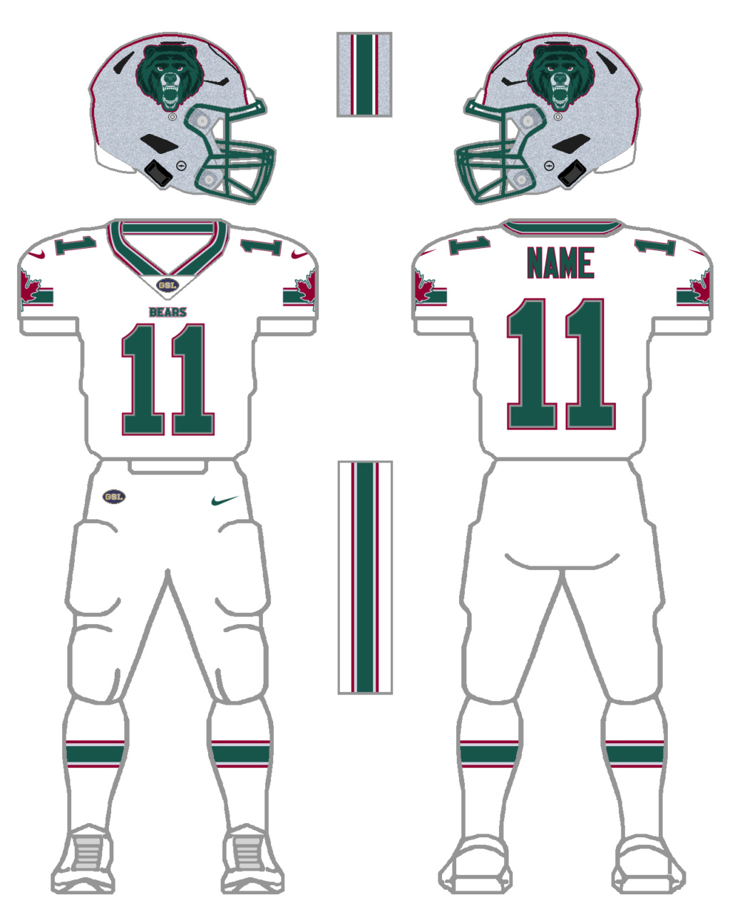 Uniform and Field Combinations for Week 15 - 2023 Van_a110
