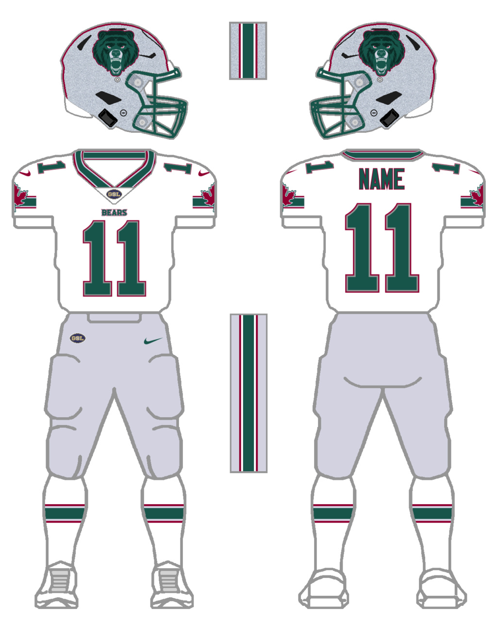Uniform and Field Combinations for Week 1 - 2023 Van_a210
