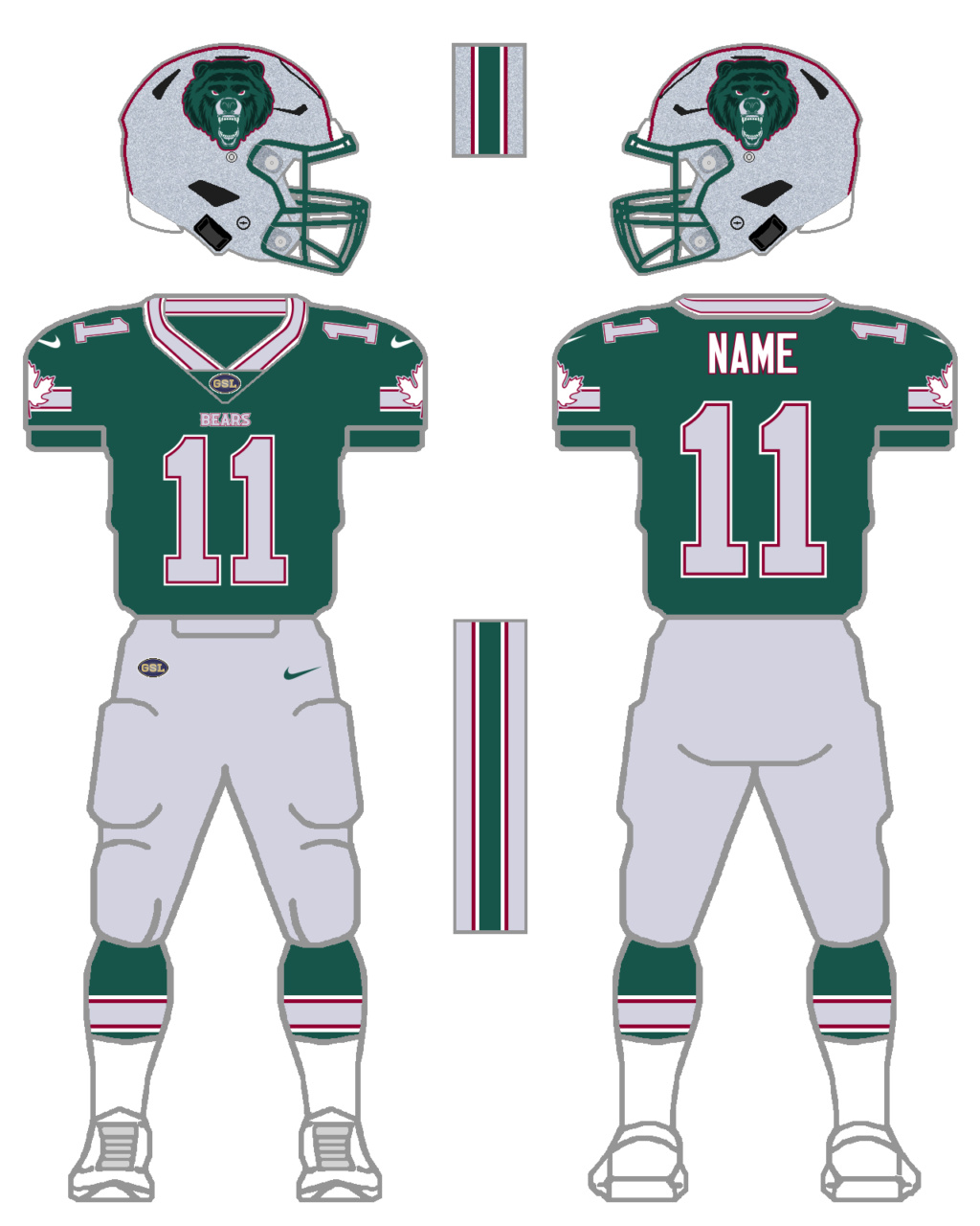 Uniform Combinations for Preseason Week 2 - 2023 Van_h110