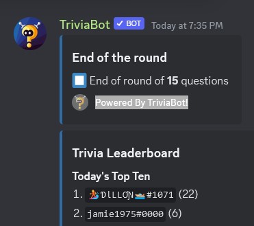 July 1st trivia game Trivia10