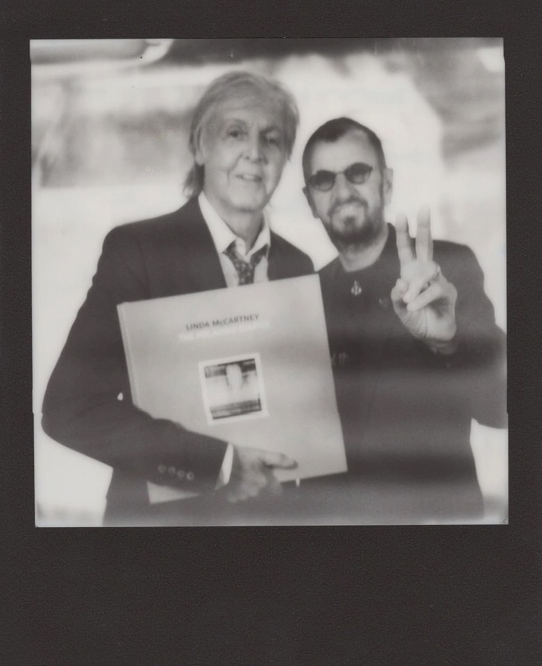 Presentation The Polaroid Diaries de Linda McCartney  Ringo_10