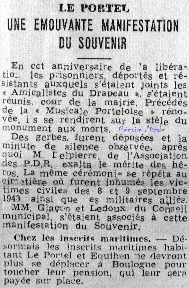 La Voix du Nord – 1946 – Photos Alain ÉVRARD pour Mémoire d’Opale - Page 20 La_v1003