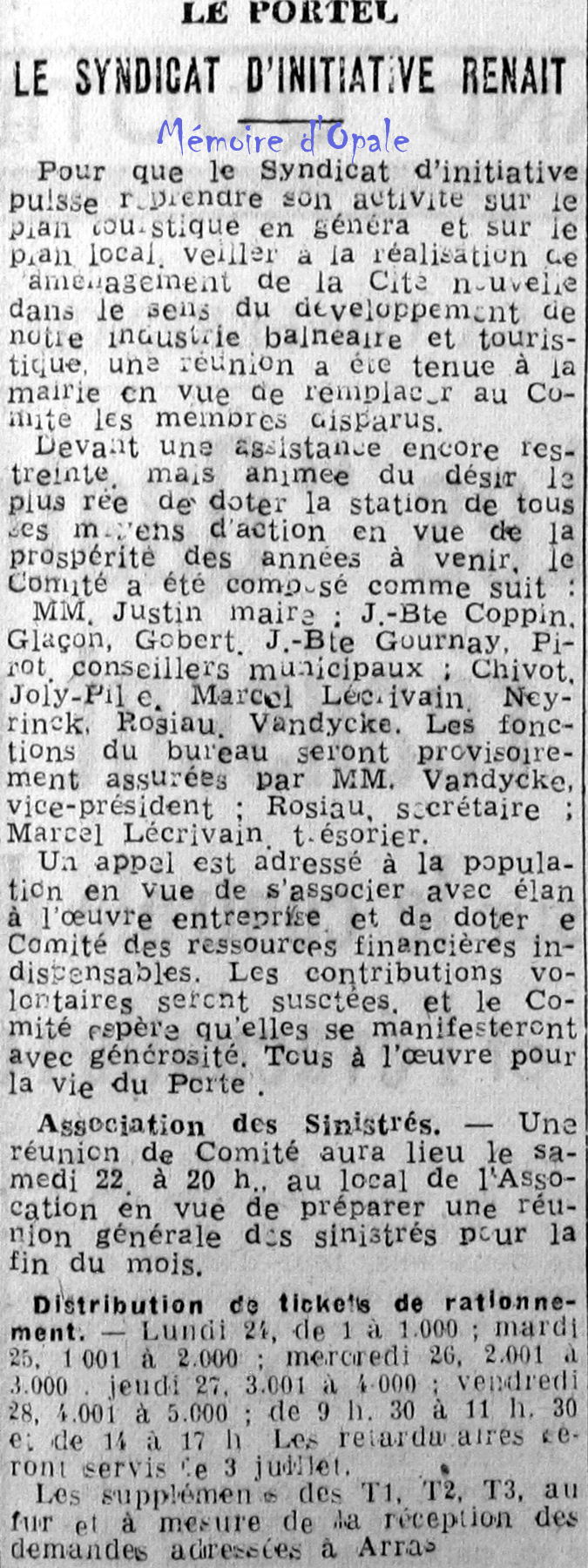 La Voix du Nord – 1946 – Photos Alain ÉVRARD pour Mémoire d’Opale - Page 20 La_v1014