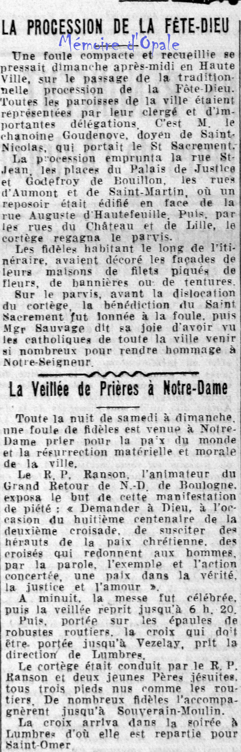 La Voix du Nord – 1946 – Photos Alain ÉVRARD pour Mémoire d’Opale - Page 21 La_v1029